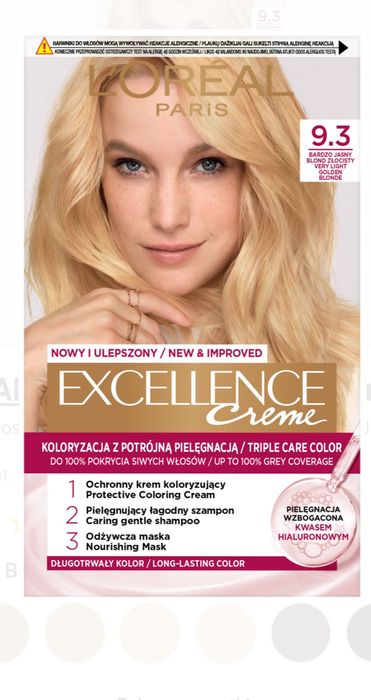 Farba Loreal 9.3