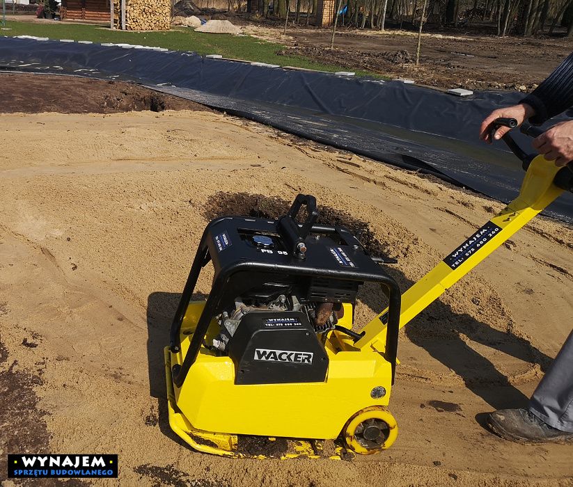 Zagęszczarka Wynajem Ubijarka Wacker Atlas Copco Dynapac Weber Belle