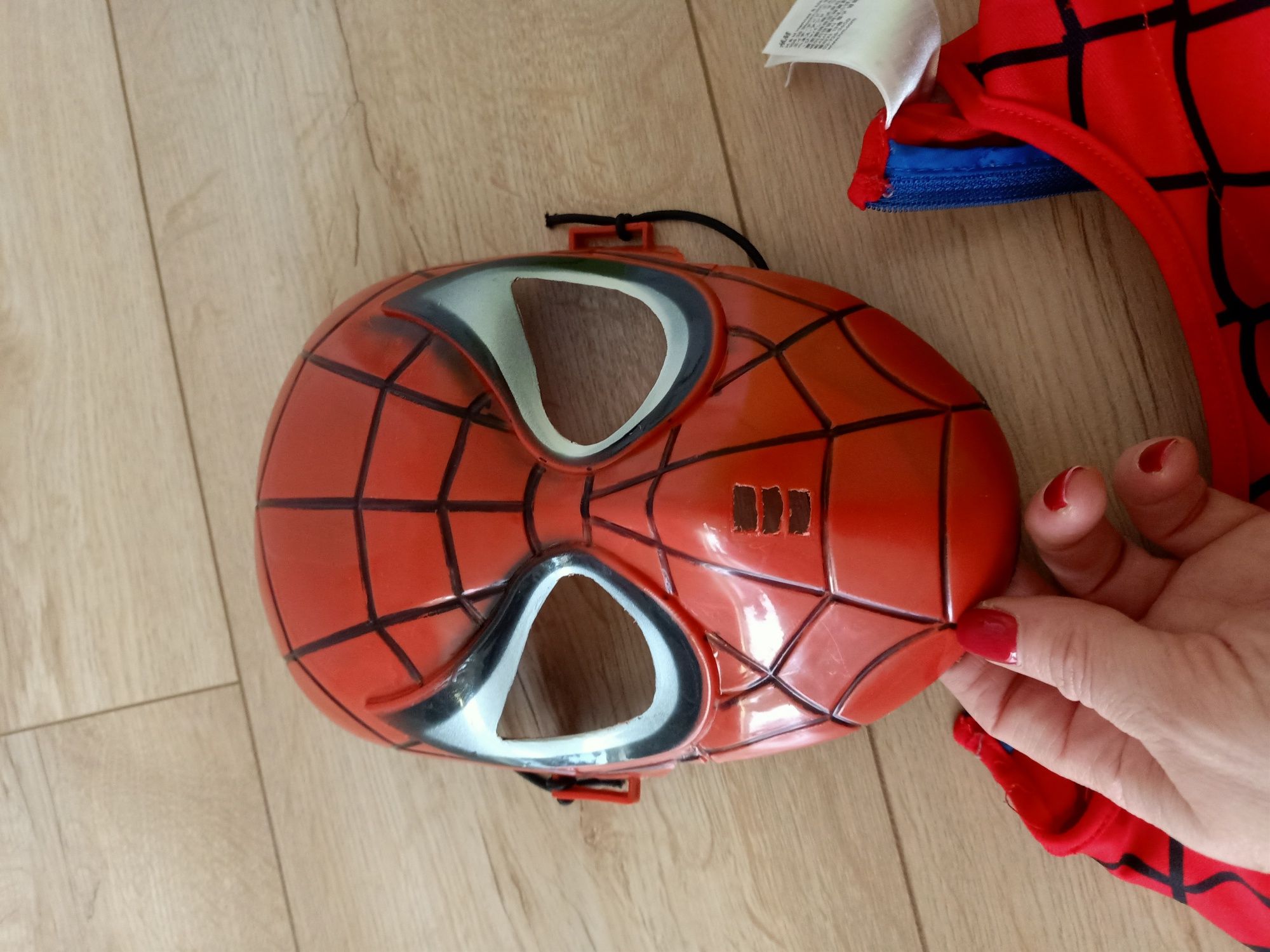 Strój Spidermana z maską h&m 122-128