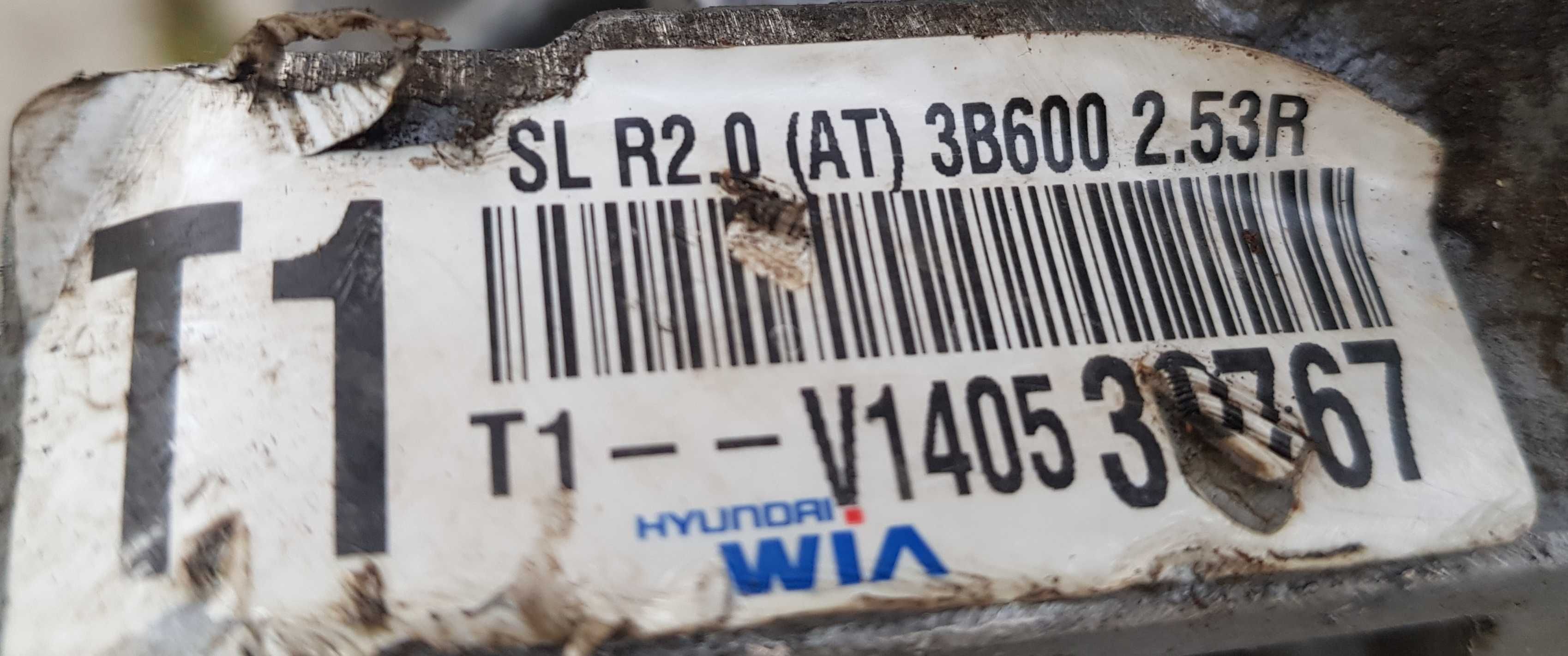 KIA HYUNDAI  Reduktor Automatycznej Skrzyni Biegów 2.0CRDI 3B600 2.53R