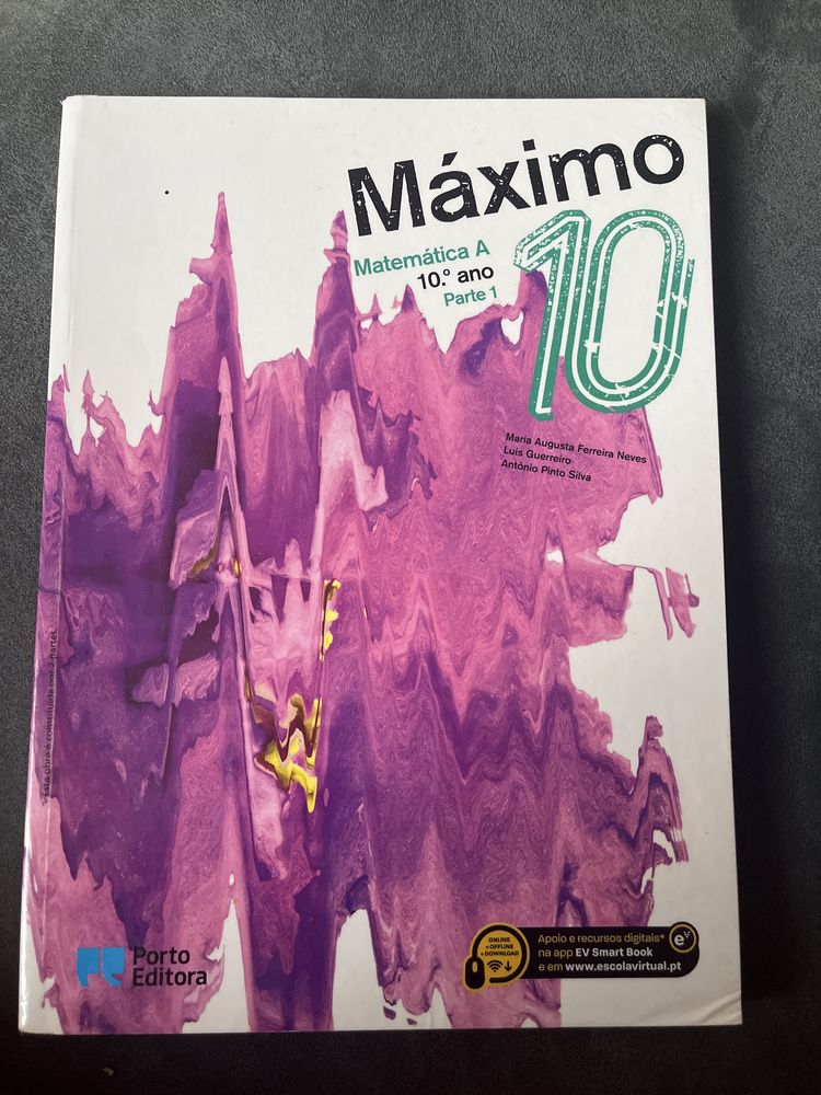Manual Máximo 10 - Matemática A - 10° Ano