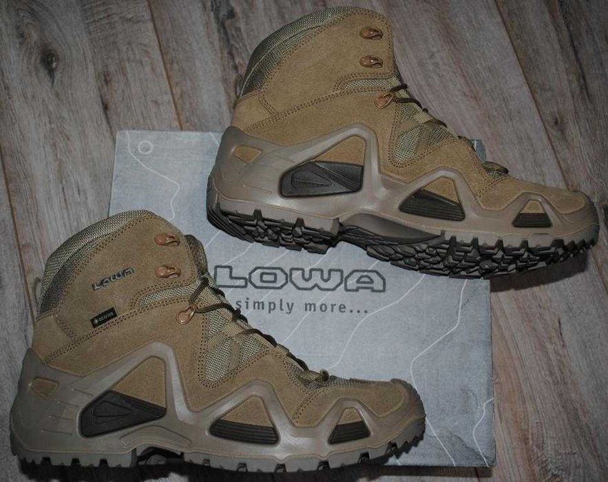 Черевики Lowa Zephyr GTX MID TF Coyot трекінгові тактичні 45р Берці.