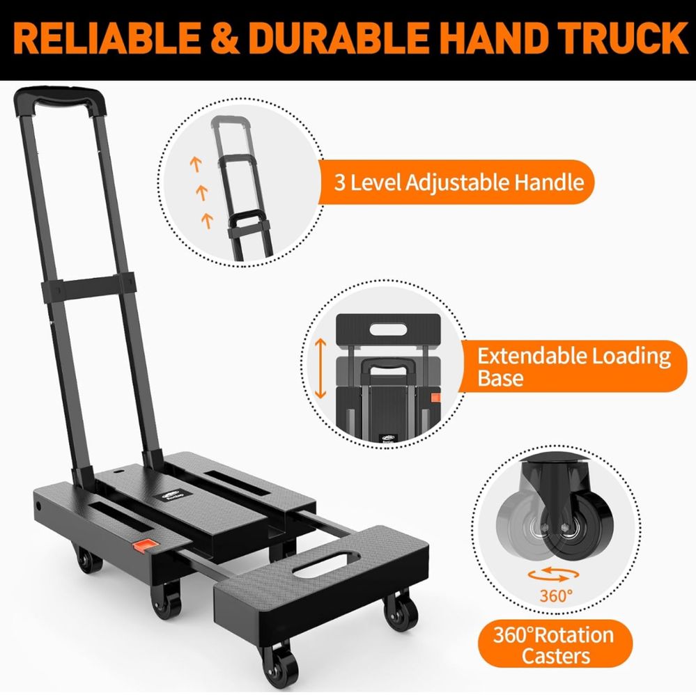 Ronlap Wózek transportowy z platformą, nośność 225kg