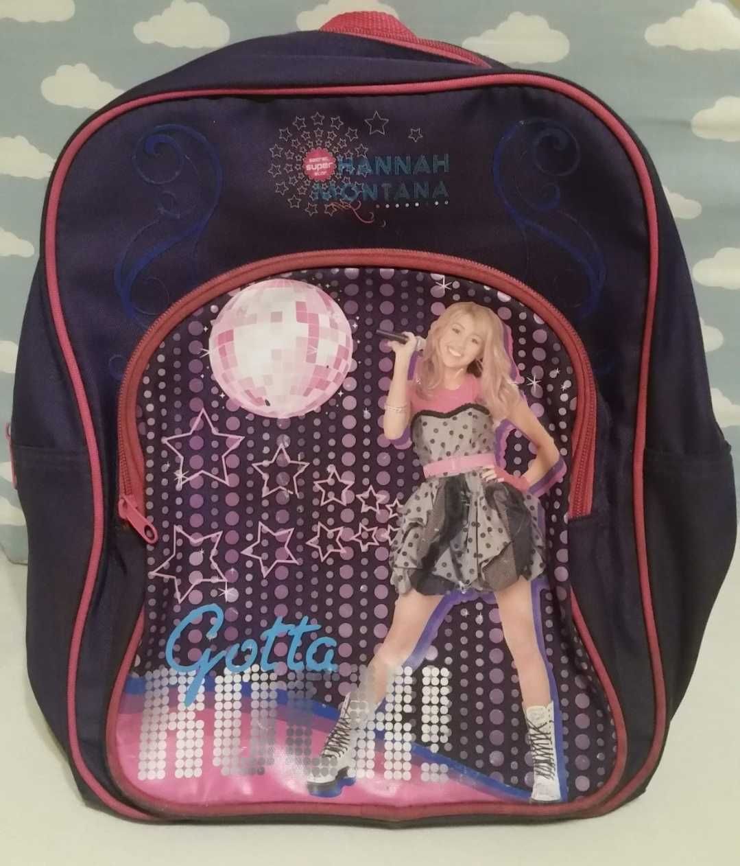 Plecak Hannah Montana fioletowy tornister torba