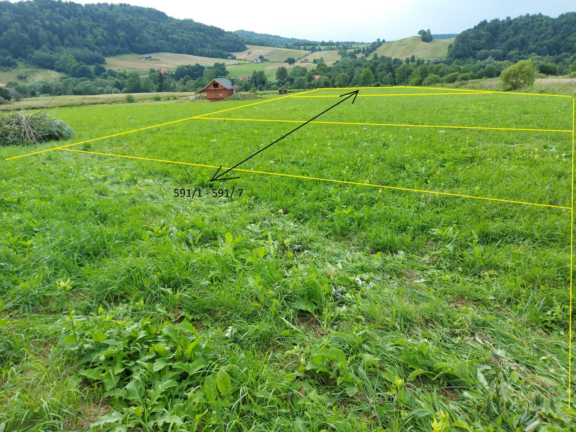 Działka Bieszczady- okolice Baligrodu