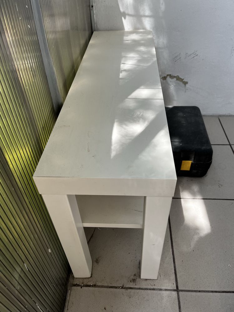 Półka na buty biala