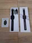 Smartwatch Alexa ID208Plus inteligentny, wielofunkcyjny zegarek czarny