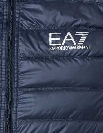 EMPORIO ARMANI EA7 męski bezrękawnik puchowy NAVY BLUE