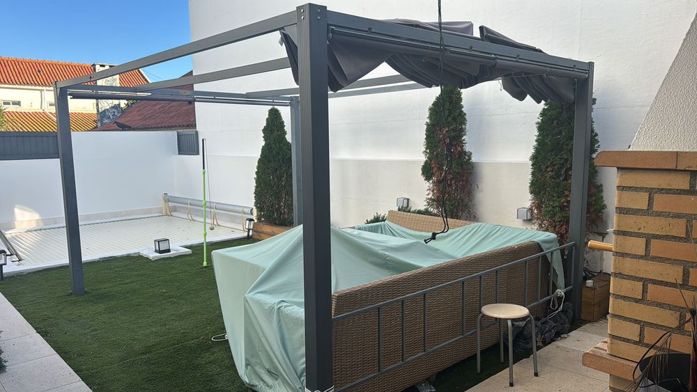 pérgula de alumínio 4X3