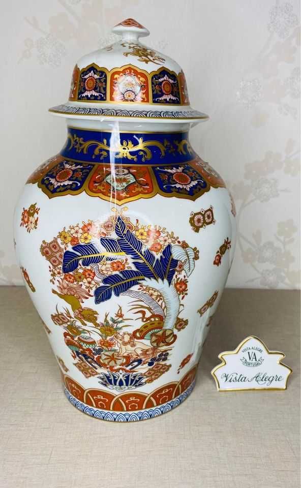 Talha Oriental Chinesa Samurai Grande 42cm Vista Alegre peça Rara