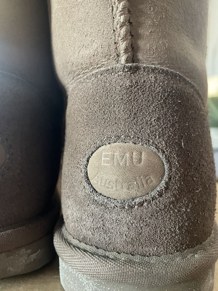 Buty sniegowce kozaki Emu Stinger Mini zimowe Mushroom 42 jak NOWE