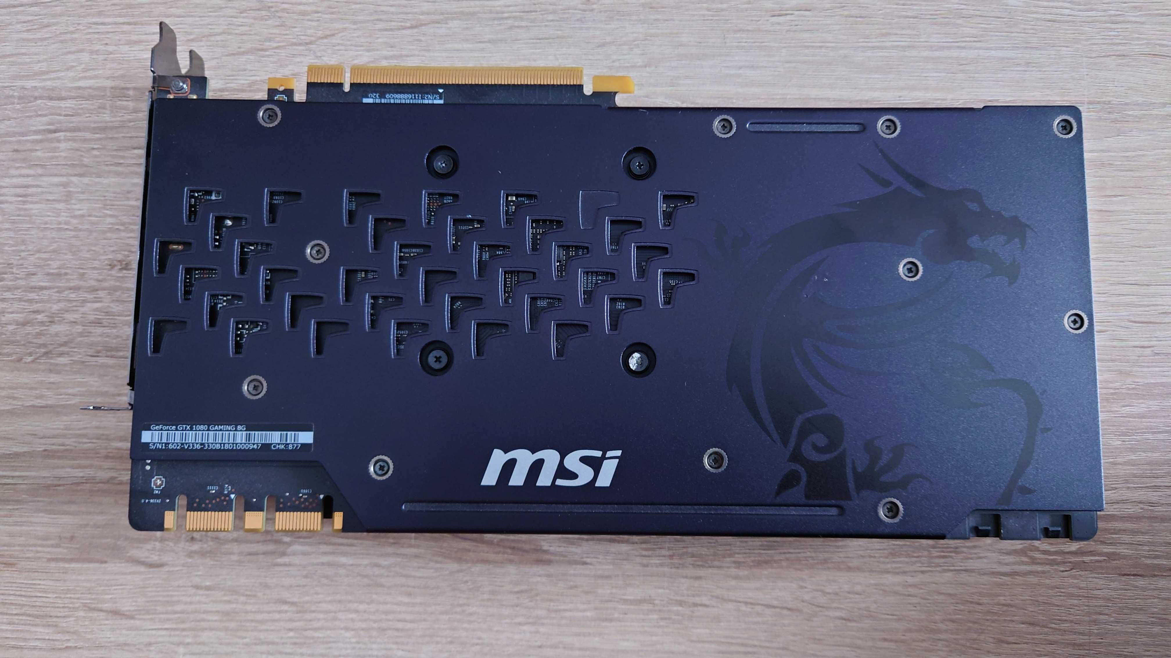 Karta graficzna MSI GeForce GTX 1080