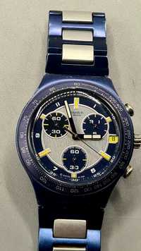 zegarek swatch dark chrono irony oryginał YCN4004AG