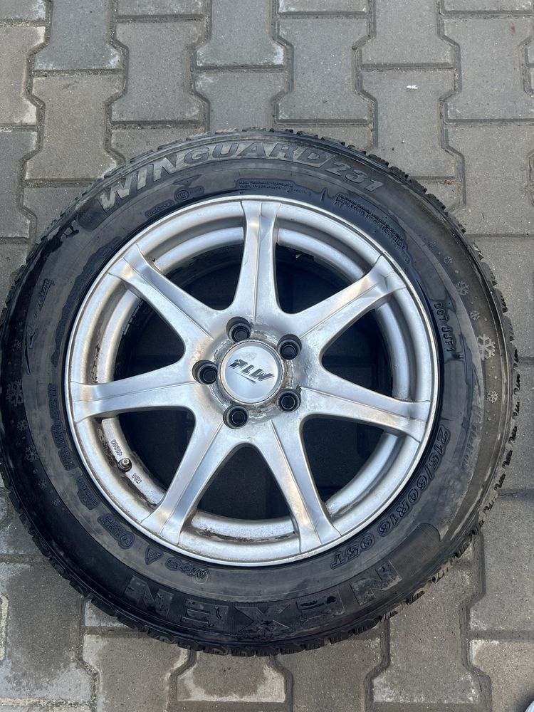 Два колеса r16 215/60  зимова резина