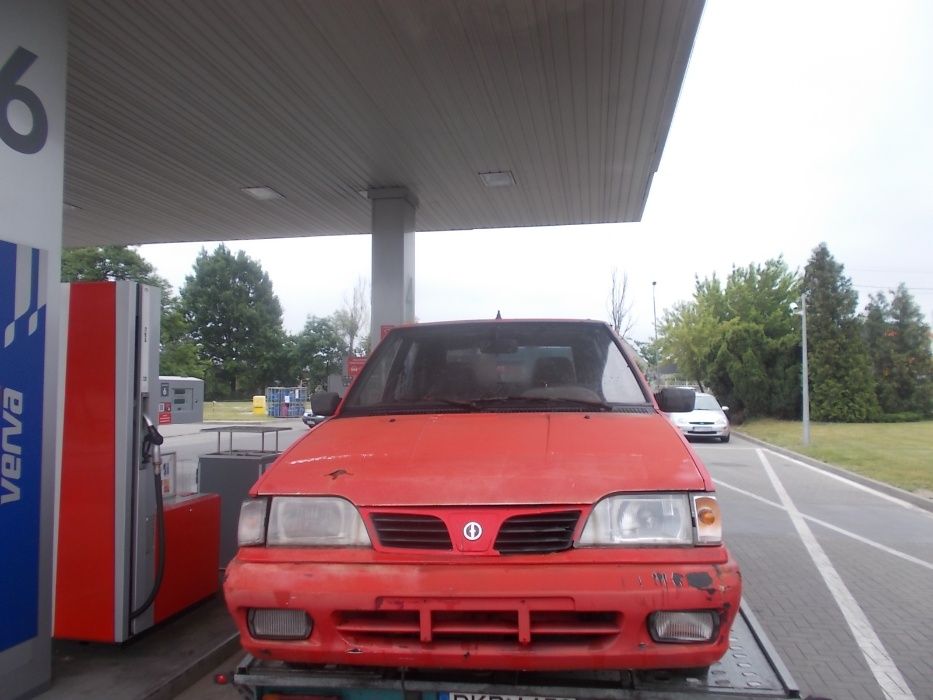 Polonez Caro Plus,1,6 GLI,wspoma,czerwony,na części