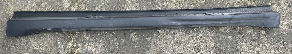 MITSUBISHI OUTLANDER II LIFT listwa progowa lewa NAKŁADKI PROGÓW czarne