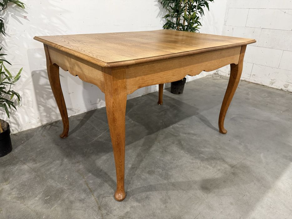 Piękny dębowy rozkładany stół duński super stan dowóz wysyłka