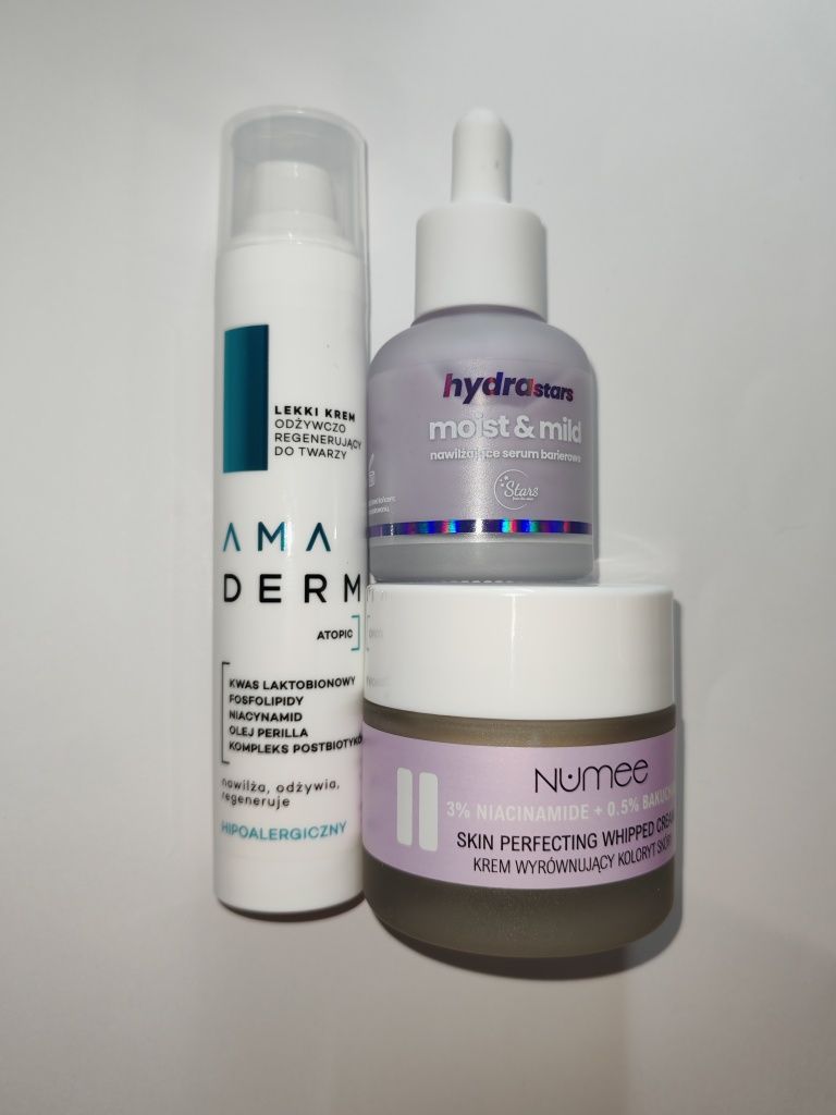 Nowy zestaw kosmetyków krem serum Amaderm Stars from the Stars