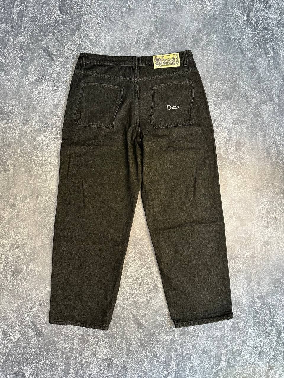 Dime baggy jeans sk8 чорні джинси черные джинсы дайм широкие С М Л ХЛ