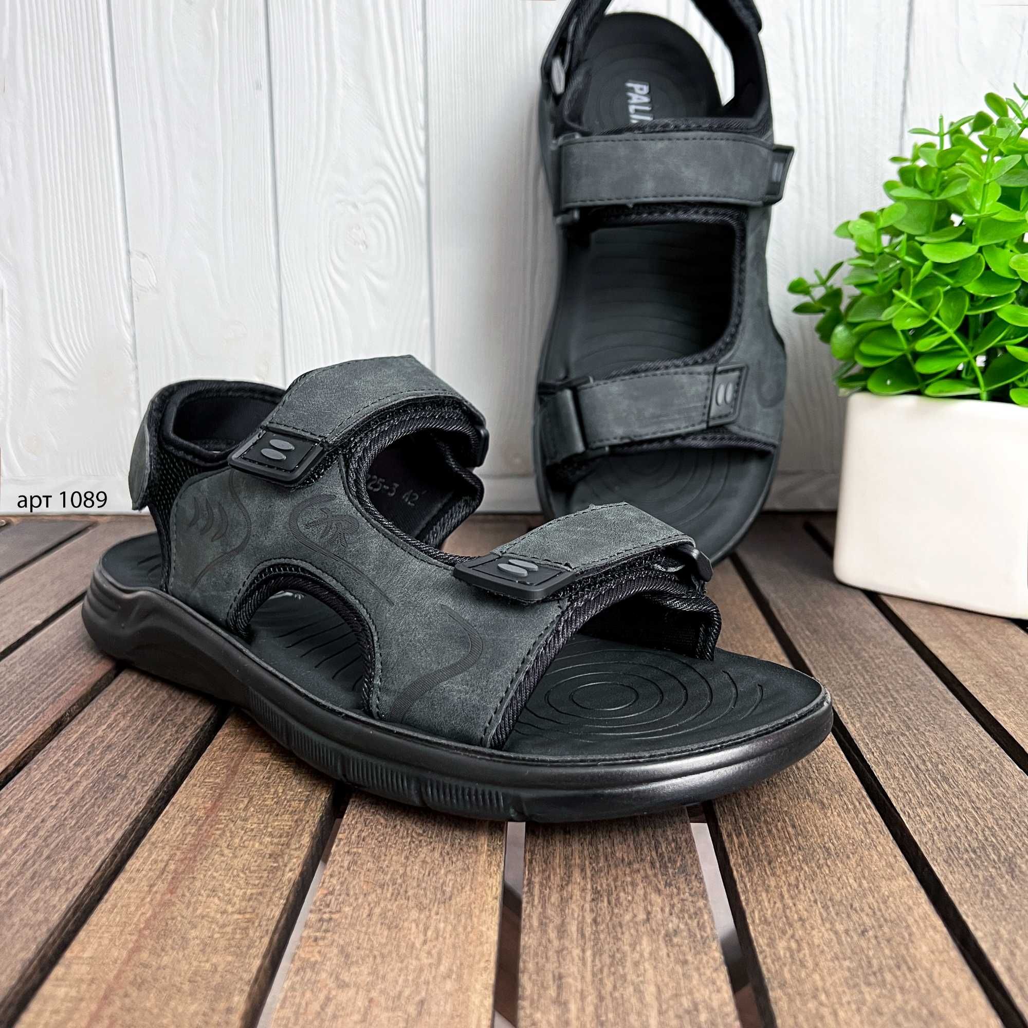 Сандалі 39-44 чоловічі Sandals XR Grey / Сандали мужские серые