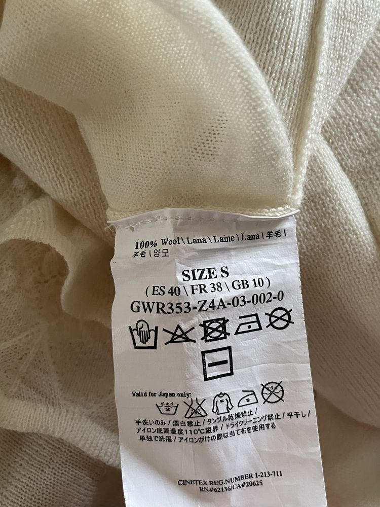 Sweterek wełniany Guess r. S
