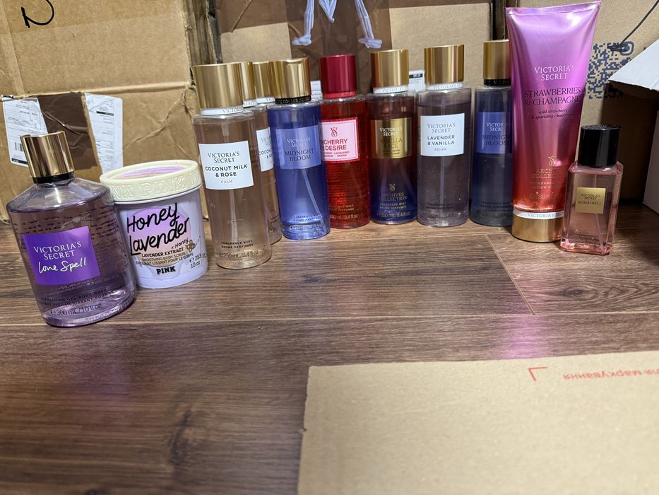 Косметика victoria's secret оригінал з невеликими дефектами