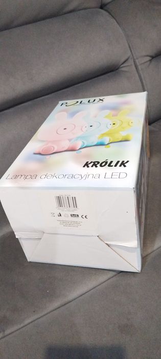 lampka led królik na prąd dekoracja prezent gwiazdka