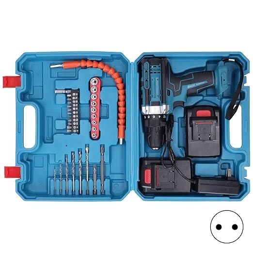Kit Parafusadeira Elétrica Manual
