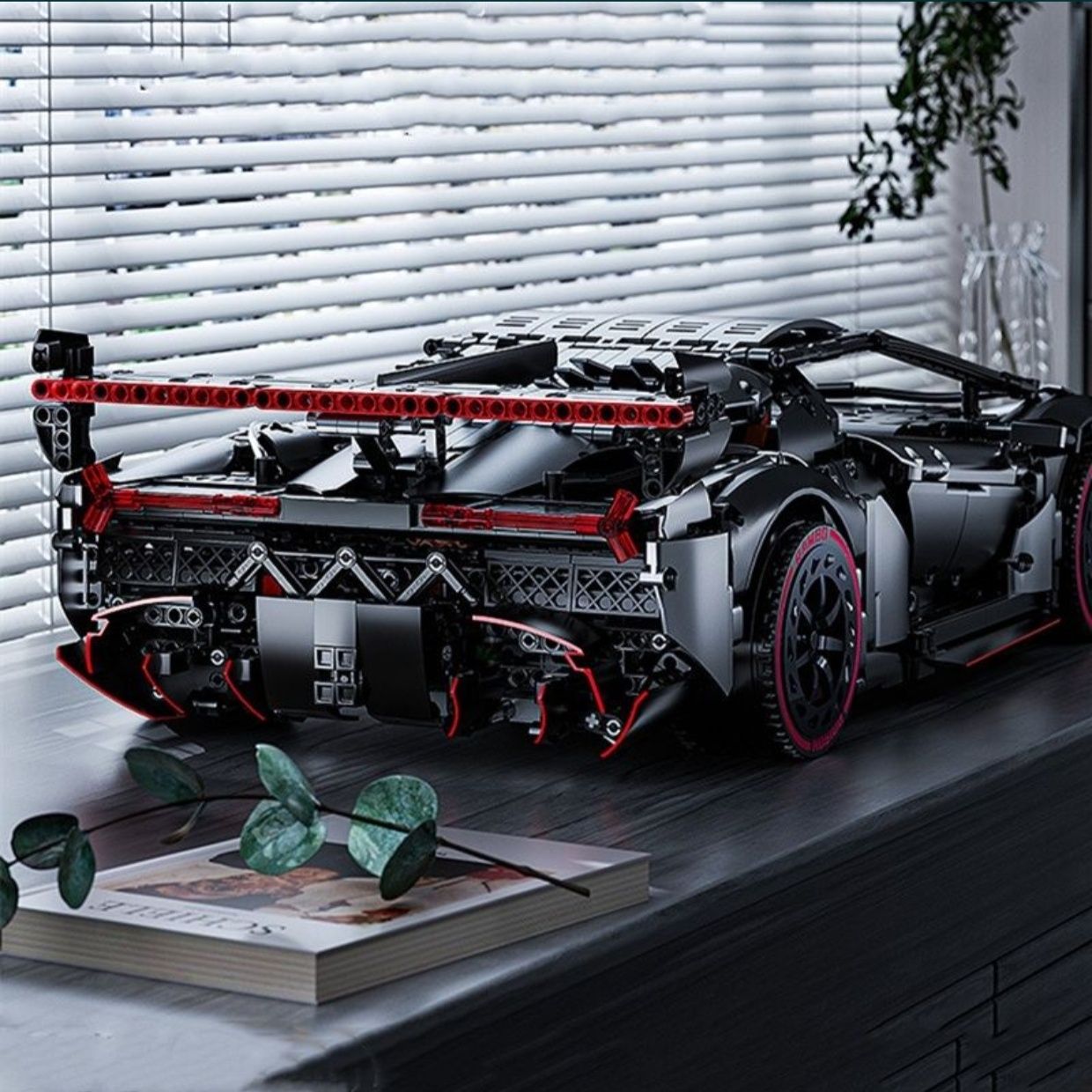 Конструктор Lamborghini Veneno 3711 деталей