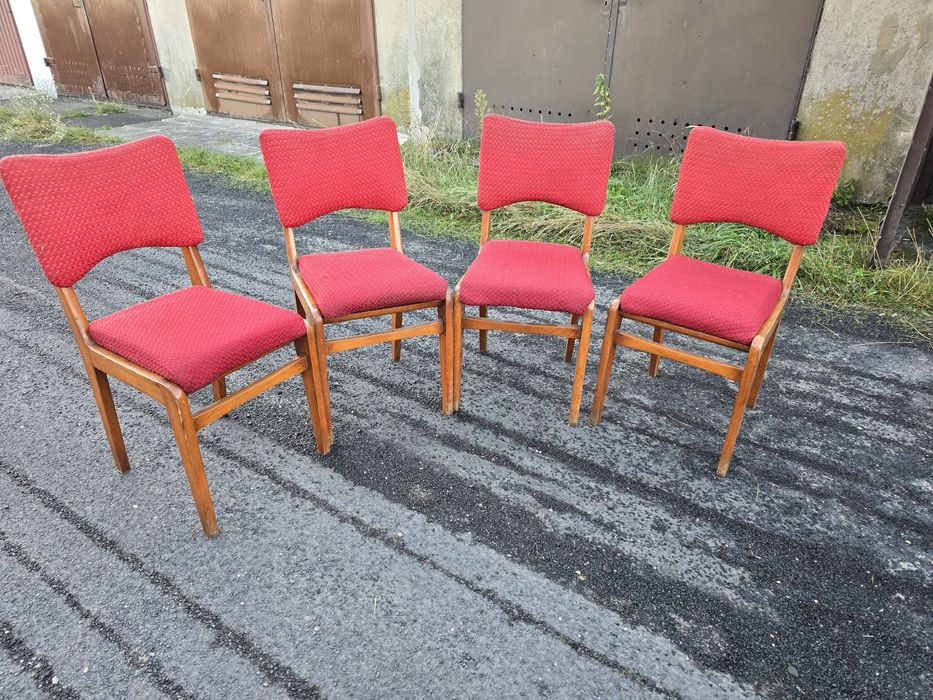 Krzesła prl transport rezerwacja Goszcza