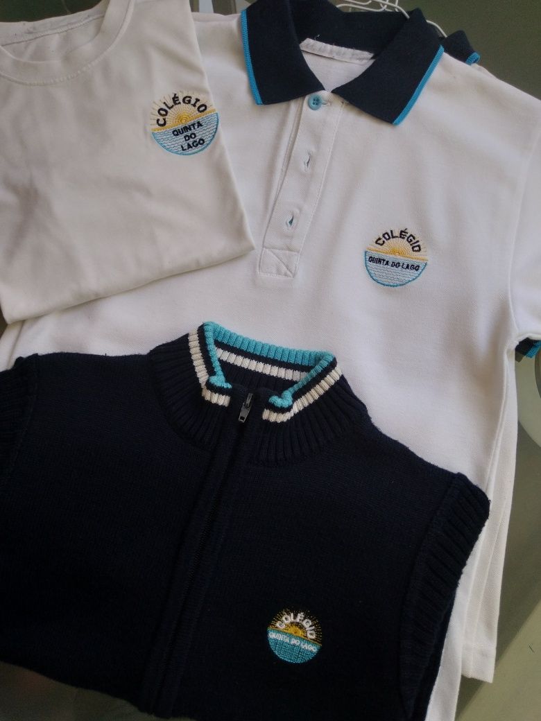 Farda/ uniforme colégio Quinta do Lago