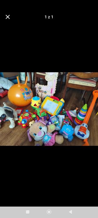 Zabawki dla 1-1,5 rocznego dziecka