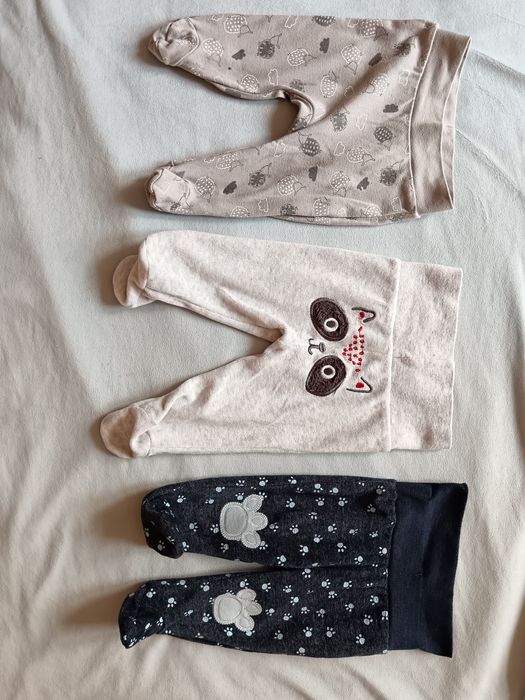 Spodnie r. 62 półśpiochy