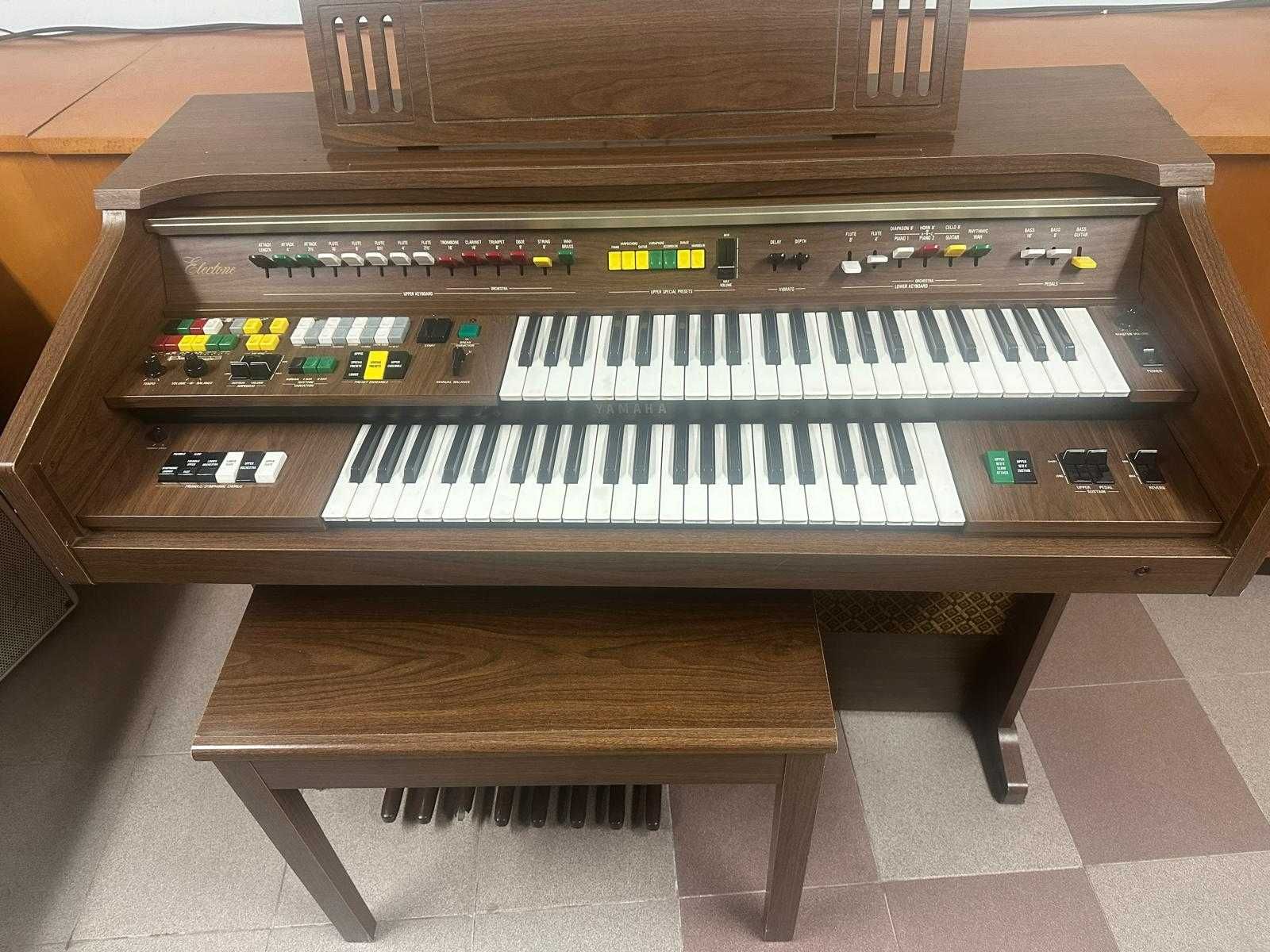 Yamaha Electone 75N e banco