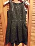 Vestido de festa preto menina