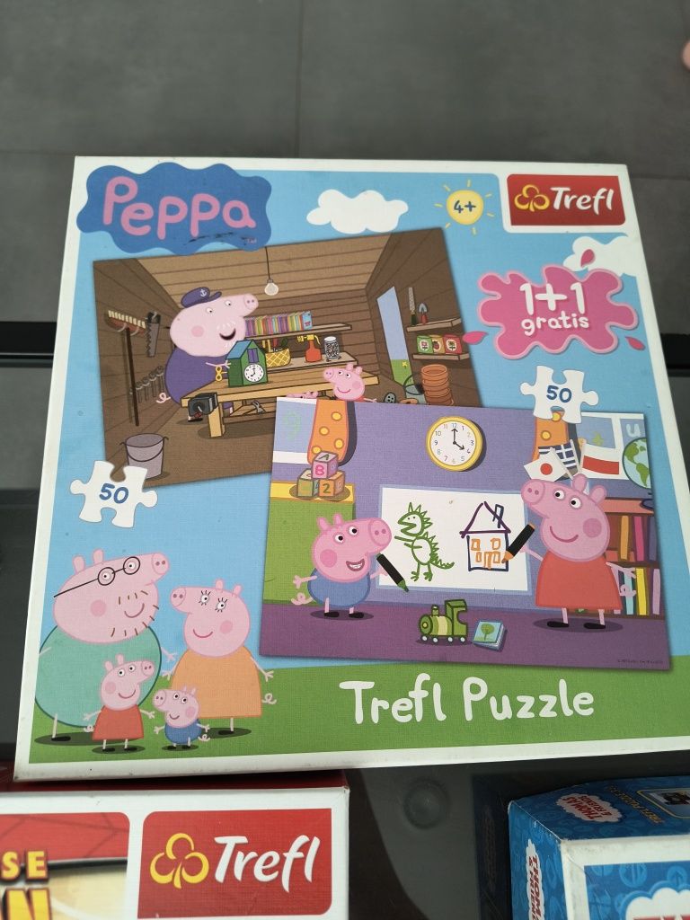 Puzzle dla 4 latka , 3 i 4 w jednym .