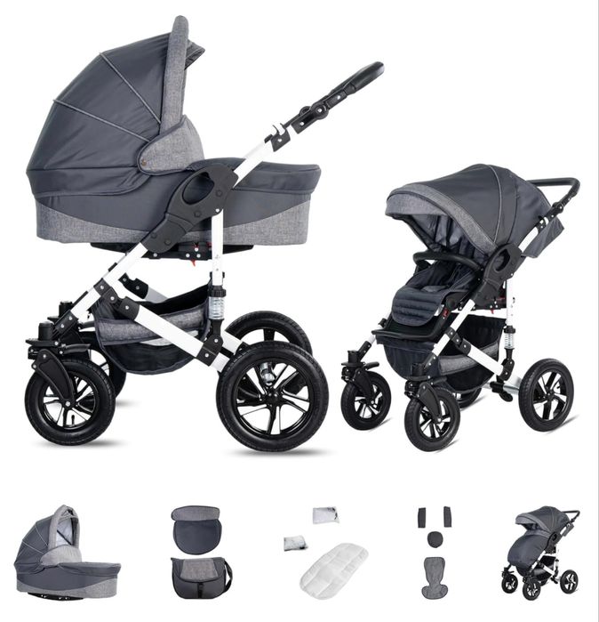Wozek 3w1 kinderkraft Nowy