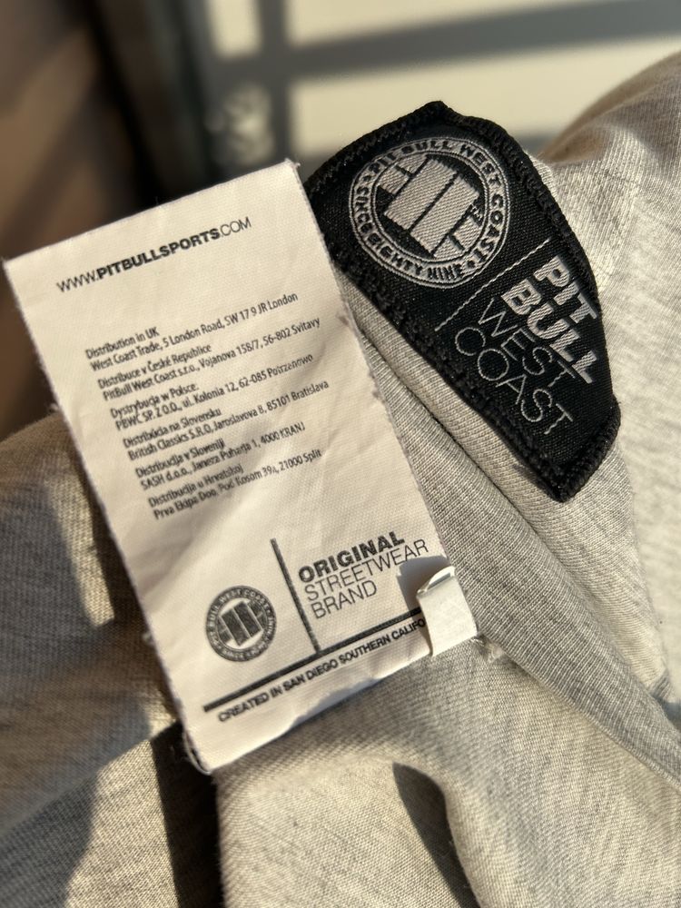 Koszulka PITBULL,  T- shirt szara