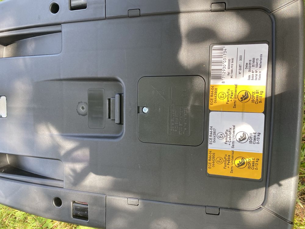 Nosidło MaxiCosi CabrioFix + baza FamilyFix bezwypadkowe