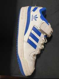 adidas forum low azuis