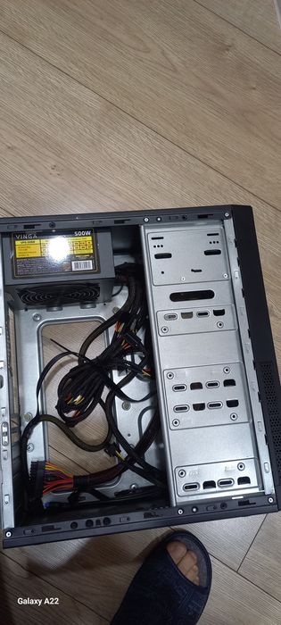 Компьютеный корпус  с блоком питания 500вт