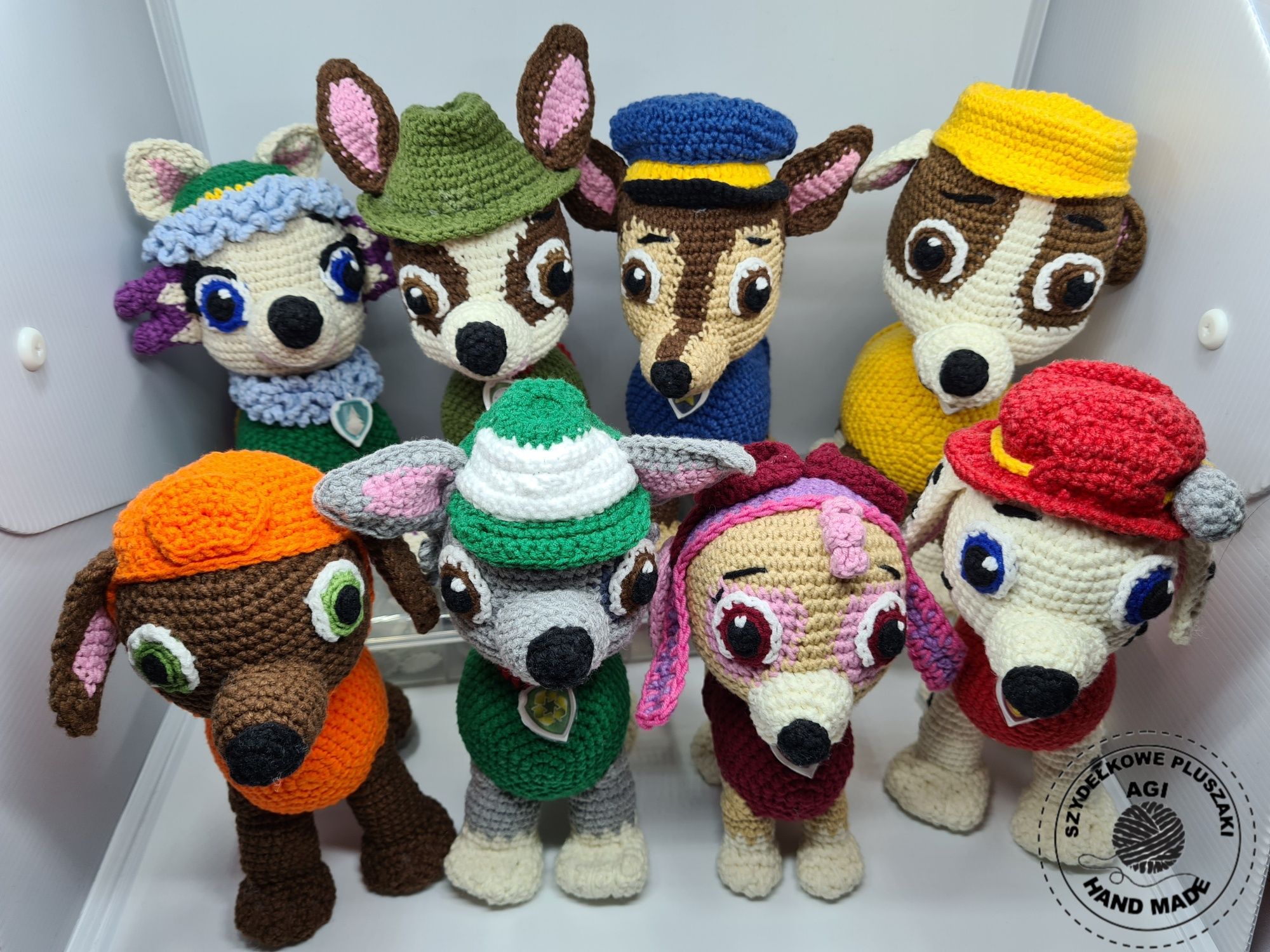 Chase z bajki "Psi patrol" - Handmade