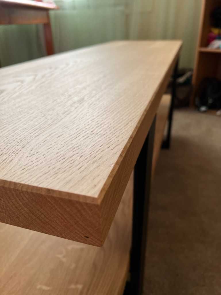 Blaty dębowe lite drewno loft na stoliki stoły ławy