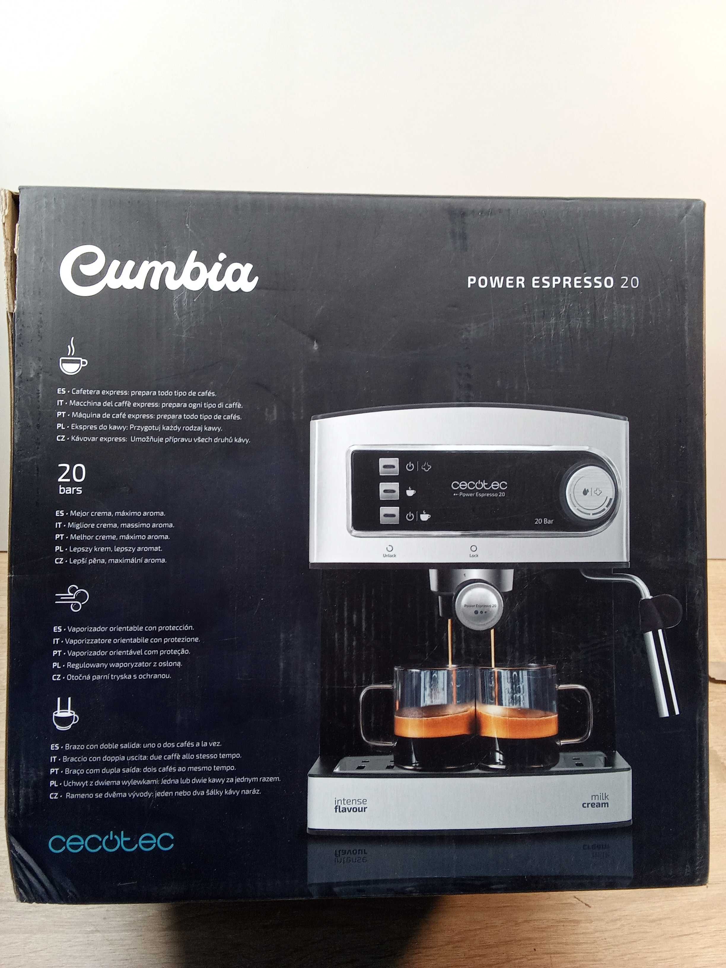 Кофеварка рожковая Cecotec Cumbia Power Espresso 20