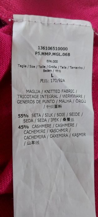 Свитер Max Mara   55% шелк 45% кашемир