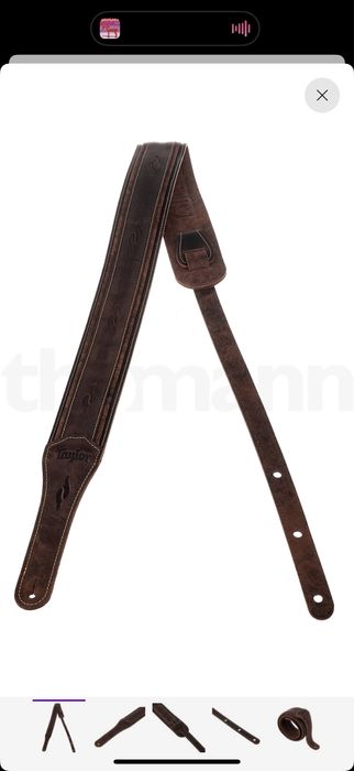 Taylor - Skórzany Pasek do gitary