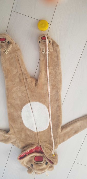 Pajac na Boże Narodzenie świąteczny renifer r.74