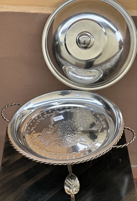 Садж для шашлыка с подогревом Premium 36 см