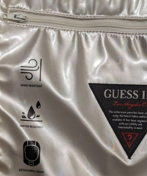 Оригінальна чоловіча куртка пуховик Guess