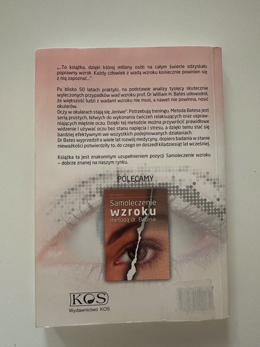 Naturalne leczenie wzroku bez okularów
Bates William